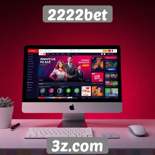 Avaliação da interface do usuário do site 2222bet